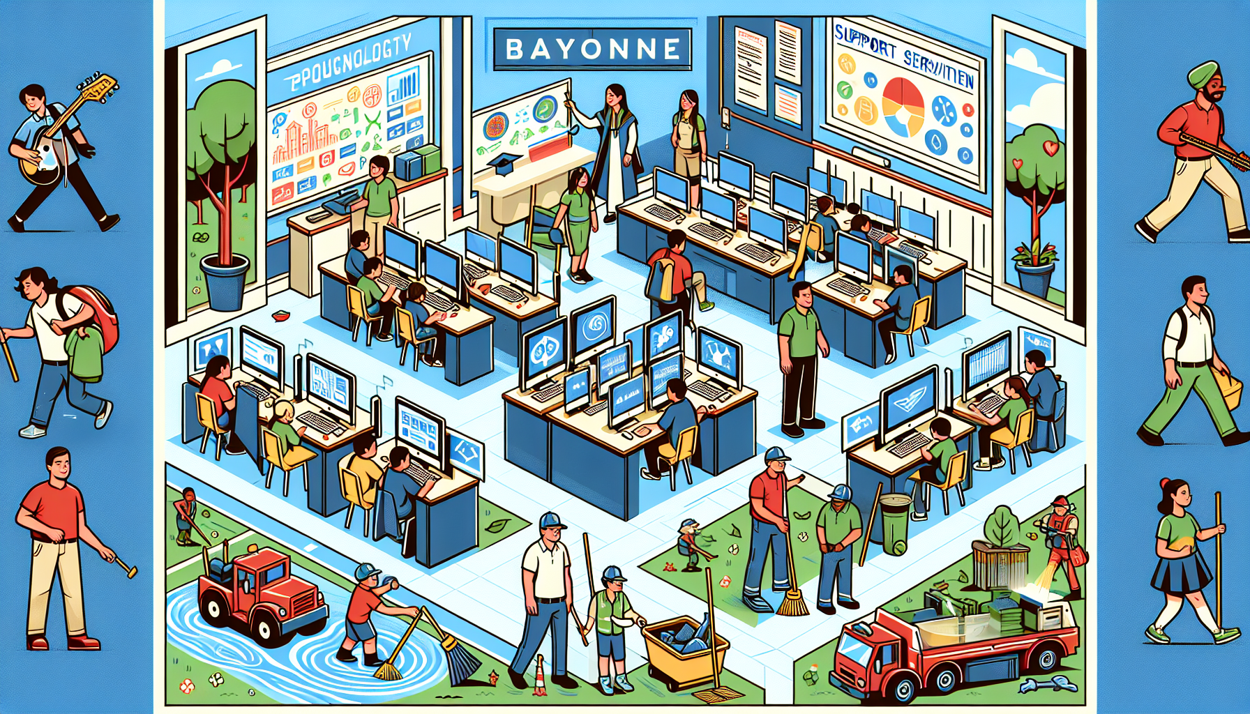 Bayonnes Bildungssystem revolutioniert Lernen mit Techno-Schub und grünem Bewusstsein