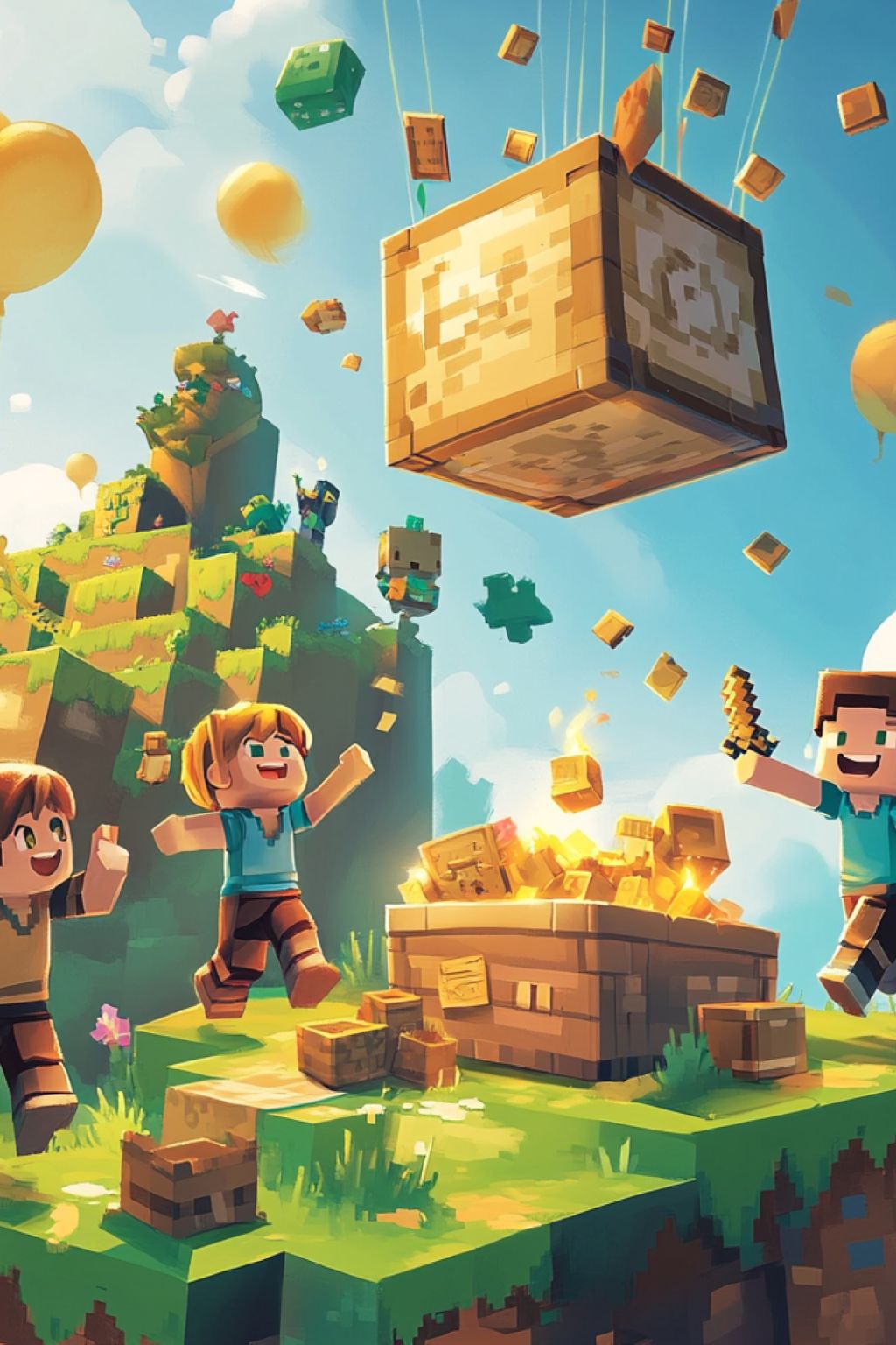 Geburtstagseinladung zur Schatzsuche für Kinder