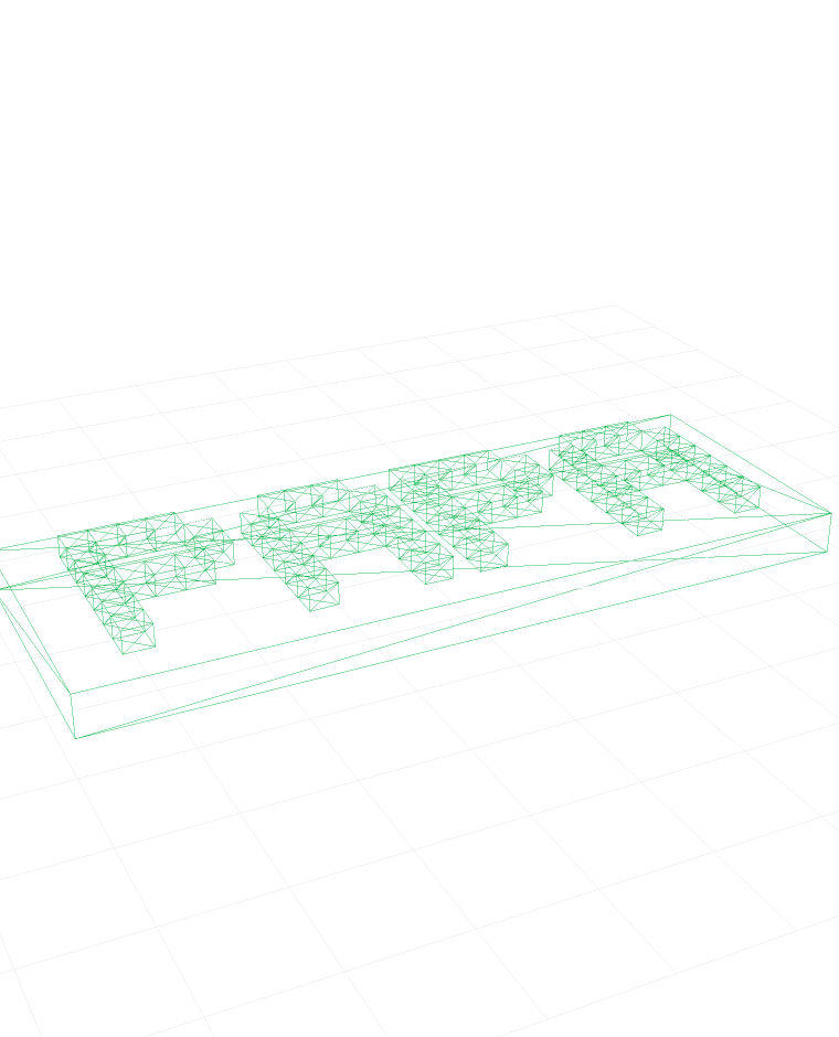 Das Namensschild als 3D-Entwurf am Computer – Schritt 1 im Vatertag-Workshop